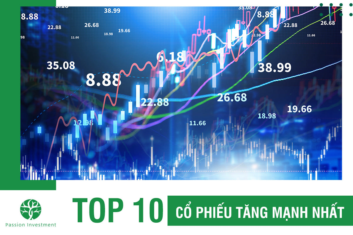 Top 10 cổ phiếu tăng mạnh nhất tuần từ 28/2-10/3/2022