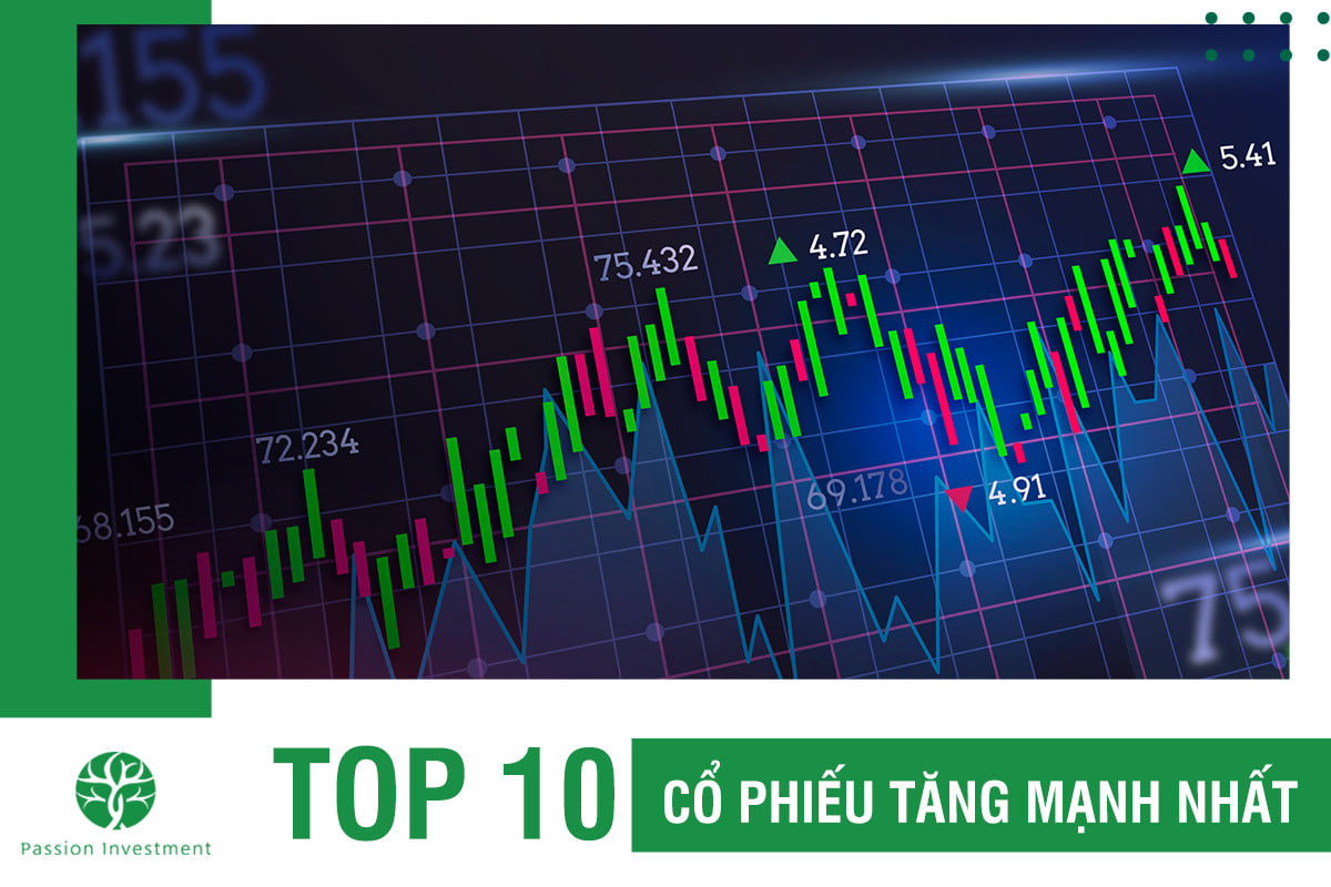 Top 10 cổ phiếu tăng mạnh nhất tuần từ 7/3-11/3/2022